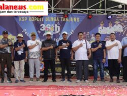 Bupati Lampung Tengah,dr H. Ardito Wijaya, M.K.M ,. menghadiri (HUT) Ke – 36 Tahun Koperasi Kredit (Kopdit) Bunga Tanjung, Di Lapangan Payung Batu, Kecamatan Pubian.