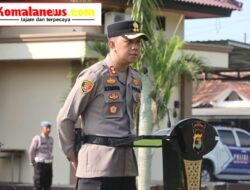 Kapolres Lampung Tengah AKBP Alsyahendra, S.I.K., M.H., Tekankan Kesiapsiagaan dan Profesionalisme.