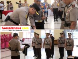 Kapolres Lampung Tengah AKBP Alsyahendra, S.I.K., M.H , Pimpin Upacara Sertijab Kabag Logistik, Kapolsek Terbanggi Besar dan Kapolsek Bumi Ratu Nuban
