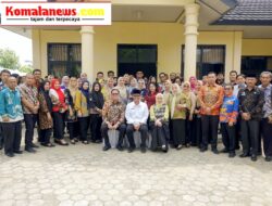 Bupati Lampung Tengah dr. H. Ardito Wijaya, M.K.M, “ Cintailah dulu Lampung Tengah ini. Dengan begitu, kerja ikhlas dan tulus melayani akan terbangun di Inspektorat ini”.