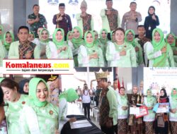 Ketua Dekranasda, Indria Sudrajat Ardito Wijaya Beserta Pengurus Dekranasda Kabupaten Lampung Tengah Masa Bakti 2025 – 2030 dikukuhkan.