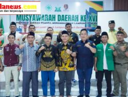 Hadiri Musda Pemuda Muhammadiyah, Ketua DPRD Lampung Tengah Febriyantoni, S.E., M.M., Ajak Berkarya untuk Lampung Tengah Berkemajuan.