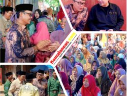 Bupati, Ardito Wijaya menghadiri Istighosah Akbar Yasmida Al Ihsan dan Pengajian di Pondok Pesantren Hidayatul Tholibin, Kecamatan Padang Ratu. Kamis (12/6/2025).