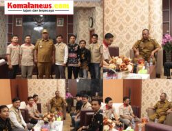Wakil Bupati I Komang Koheri Menerima Kunjungan Audiensi dari Pimpinan Daerah Pemuda Muhammadiyah Lampung Tengah.