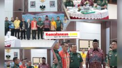 Wakil Bupati Lampung Tengah, I Komang Koheri, S.E., bersama Komandan Kodim 0411/KM Letkol Inf Noval Darmawan, S.H., M.I.P., Menghadiri Rapat Koordinasi Teknis (Rakornis) TNI Manunggal Membangun Desa (TMMD) ke-125 Tahun 2025.