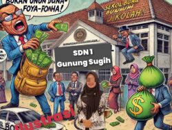 Heboh !!! Oknum Kepala Sekolah SDN 1 Gunung Sugih  (ES) ,Diduga Dalangi Korupsi Dana Bantuan Operasional Sekolah (BOS).
