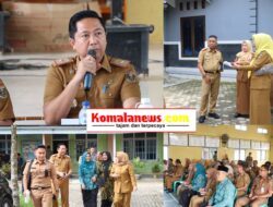 Sekretaris Daerah Welly Adiwantra , S.STP.,M.M., Memimpin Rapat Sekaligus Peninjauan Lapangan pada senin 14 Juli 2025,Guna Persiapan Kunjungan Ketua TP.PKK Provinsi Lampung.