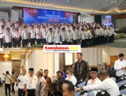 Bupati Lampung Tengah, Ardito Wijaya Resmi Dikukuhkan Sebagai Sekretaris Bidang Hak Asasi Manusia (HAM) Asosiasi Pemerintah Kabupaten Seluruh Indonesia (APKASI).