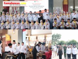 Bupati Ardito Wijaya dan Wakil I Komang Koheri Dilantik Sebagai Dewan Pembina Palang Merah Indonesia (PMI) Kabupaten Lampung Tengah.