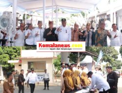Wakil Bupati Lampung Tengah, I Komang Koheri, S.E., Hadiri Acara peluncuran Koperasi Desa/Kelurahan (Kopdes) Merah Putih di Kabupaten Lampung Selatan.