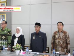 Bupati Lampung Tengah, Ardito Wijaya Didampingi Sekda Welly Adi Wantra menghadiri Rapat Koordinasi (Rakor) Dinas Kesehatan Lampung Tengah