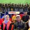 Bupati Lampung Tengah Hadiri Launching Bhayangkara Presisi Lampung FC Bersama Kapolri dan Menpora.