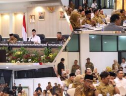 Bupati Lampung Tengah dr. H. Ardito Wijaya M.K.M. bersama Wakil Bupati I Komang Koheri S.E menghadiri Rapat Koordinasi (Rakor) Menteri Agraria dan Tata Ruang/Kepala Badan Pertanahan Nasional (ATR/BPN) Republik Indonesia