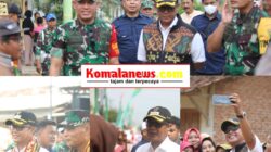 Bupati Lampung Tengah, H. Ardito Wijaya, Menerima Kunjungan Tim Pengawasan dan Evaluasi (Wasev) TNI Manunggal Membangun Desa (TMMD) ke-125.