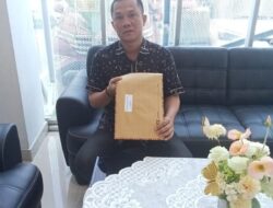 Ketua Laskar Lamteng, Yunisa Putra,.S.A.P Didampingi Alpian Sekjen, Menyambangi Kejari Lampung Tengah.
