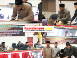 Bupati Ardito Wijaya, Menghadiri Rapat Paripurna DPRD Kabupaten Lampung Tengah Dalam Rangka Persetujuan Bersama Rancangan Peraturan Daerah Tentang Perubahan APBD Tahun Anggaran 2025.