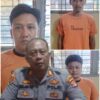 Tiga  Pelaku  Kasus  Pembobolan  Warung Yang Meresahkan Warga Berhasil  Ditangkap Tim Unit Reskrim Polsek Terbanggi Besar.