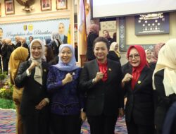 Ketua 1 TP PKK Lamteng Resmi Dilantik Sebagai Perwosi Lamteng