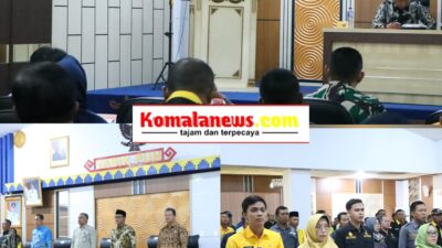 Bupati Ardito Wijaya, Menghadiri Rapat Koordinasi Penyusunan Pola Tanam Dalam Rangka Mempersiapkan Rencana Musim Tanam (MT) I Tahun 2026.