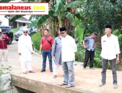 Bupati Ardito Wijaya, Meninjau Kondisi Jalan Rusak di Wilayah Kelurahan Bandar Jaya Barat dan Kelurahan Bandar Jaya Timur