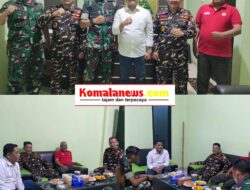 Asisten Teritorial Kodam XXI Raden Intan Silaturahmi ke PW GP Ansor Lampung.