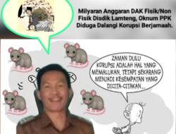 Milyaran Anggaran DAK Fisik/Non Fisik Disdik Lamteng, Oknum PPK Diduga Dalangi Korupsi Berjamaah.