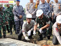 Bupati Lampung Tengah, dr. Ardito Wijaya, Menghadiri Acara Peletakan Batu Pertama Pembangunan Fisik 80.000 Gerai Koprasi Desa/Kelurahan Merah Putih.