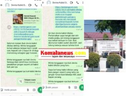 Dimintai Tanggapan Soal Kepsek Hartati, Diduga Devira Santi,ST,MT Kabid Dikdas Bungkam, Edi Soroti Pelantikan Devira Santi,ST,MT Sebagai Kabid Dikdas Lamteng.