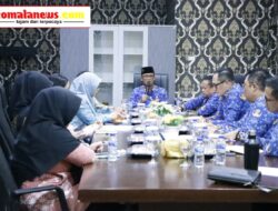 Bupati Lampung Tengah, Ardito Wijaya, Memimpin Rapat Exit Meeting Badan Pemeriksa Keuangan (BPK) Perwakilan Provinsi Lampung.