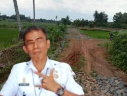 Pembangunan Jalan Onderlagh Kampung Totokaton Irian II Diduga Tidak Sesuai Juknis dan Terkesan Asal Jadi.