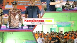 Dalam Rangka Menghadapi Potensi Bencana Plt Kepala BPBD Lamteng Ricky Augusta, SH., MH., Menggelar Pelatihan Peningkatan Kapasitas Sumber Daya Aparatur Kampung.