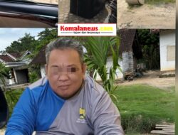 Sekretaris Disperkimtan (AA) BUNGKAM Saat Dimintai Klarifikasi Dugaan Pengkondisian Dalam Pengadaan Senitasi.