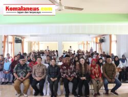 Wakil Bupati I Komang Koheri, S.E., M.Sos., Bersama Ketua I TP PKK Lampung Tengah, Ni Ketut Dewi Nadi, S.T., M.Sos., Menghadiri Peringatan Hari Disabilitas Nasional.