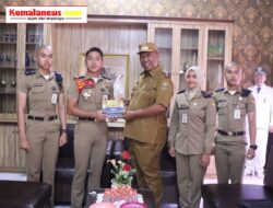 Pelaksana Tugas (Plt.) Bupati Lampung Tengah, I Komang Koheri, S.E., M.Sos., Menerima Audiensi Anggota Institut Pemerintahan Dalam Negeri (IPDN).