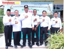 Pelaksana Tugas (Plt.) Bupati Lampung Tengah, I Komang Koheri, S.E., M.Sos.,  Meluncurkan Sekaligus Menyerahkan Bantuan Rumah Pangan Beragam, Bergizi, Seimbang, dan Aman (B2SA).