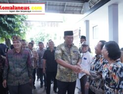 Pelaksana Tugas (Plt.) Bupati Lampung Tengah, I Komang Koheri, Melaksanakan Kunjungan Ke Gereja Pastoran Khatolik Tri Tunggal Maha Kudus, Bandar Sakti Terusan Unyai.
