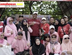 Pelaksana Tugas (Plt.) Bupati, I Komang Koheri, S.E., M.Sos., Didampingi Ketua TP PKK Lampung Tengah, Ni Ketut Dewi Nadi, S.T., M.Sos., Menghadiri Festival Musik Pokdarwis Jejamo Wawai, Bertempat Taman Gotong Royong Bandar Jaya.