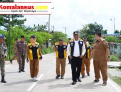 Pelaksana Tugas (Plt.) Bupati Lampung Tengah, I Komang Koheri, S.E., M.Sos., Meninjau Secara Langsung Hasil Perbaikan Infrastruktur Jalan Pada Ruas Punggur – Kota Gajah Serta Ruas Seputih Raman – Raman Utara.