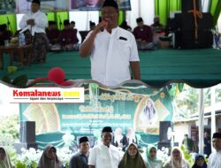 Pelaksana Tugas (Plt) Bupati, I. Komang Koheri, Hadiri Peringatan Isra Mi’raj di Kampung Rukti Endah dan Rukti Harjo Kecamatan Seputih Raman.