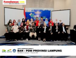 Ketua DPW FK PKBM Provinsi Lampung Reti Suharni, S.Pd., Hadiri Undangan BAN PDM Bertempat Hotel Grand Mercure Lampung.