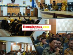 Pelaksana Tugas (Plt) Bupati, I Komang Koheri, Menghadiri Sekaligus Memimpin Rapat Koordinasi Perangkat Daerah Kabupaten Lampung Tengah Bulan Januari Tahun 2026.