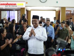 Pelaksana Tugas (Plt) Bupati Lampung Tengah, I. Komang Koheri, Menghadiri Perayaan Natal Bersama Pastor, Pendeta, dan Keluarga Pelayan Tuhan Se Kabupaten Lampung Tengah.