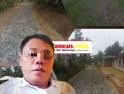Diduga Pembangunan Jalan Onderlagh Di Desa Sulusuban TA 2025 Asal Jadi Dan Terindikasi Di Korupsi.