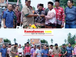 Pelaksana Tugas (Plt) Bupati Lampung Tengah, I Komang Koheri S.E.,M.Sos., Hadiri Kegiatan Tasyakuran Peresmian Rigid Beton Ruas Jalan Sidoluhur – Sidomulyo, Kecamatan Bangun Rejo.