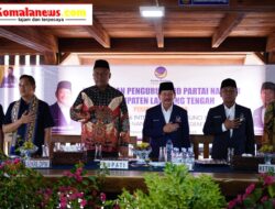 Pelaksana Tugas (Plt.) Bupati, I Komang Koheri, S.E., M.Sos., Hadiri Acara Pelantikan Pengurus Dewan Pimpinan Daerah (DPD) Partai NasDem Kabupaten Lampung Tengah