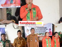 Ketua IKWT Lampung Tengah, Ni Ketut Dewi Nadi Komang Koheri, Pimpin Rakor Bulanan IKWT Kecamatan Seputih Raman.