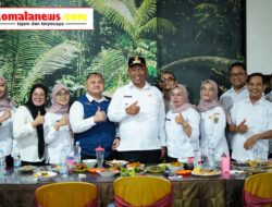 Pelaksana Tugas (Plt) Bupati Lampung Tengah, I Komang Koheri, S.E., M.Sos., Hadiri Acara Tasyakuran PPPK Paruh Waktu, Tenaga Teknis dan Kesehatan.