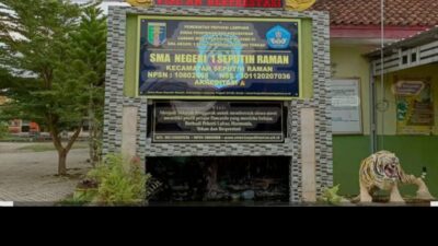 Realisasi Anggaran Dana BOS SMAN 1 Seputih Raman Tahun 2025 Diduga Tidak Terserap Semua.