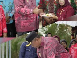 Plt Bupati Lampung Tengah, I Komang Koheri, S.E., M.Sos., Resmikan Dua Jembatan Pasca Bencana menggunakan Dana BTT, Bertempat di Kecamatan Seputih Surabaya dan Bandar Surabaya.