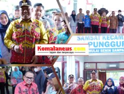 Plt Bupati Lampung Tengah I Komang Koheri,S.E,M.Sos., Melaunching Pembentukan Unit Pelayanan SAMSAT, Berlangsung di Kecamatan Punggur.